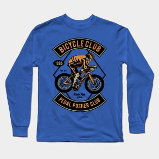 Skull Bicycle Long Sleeve T-Shirt
